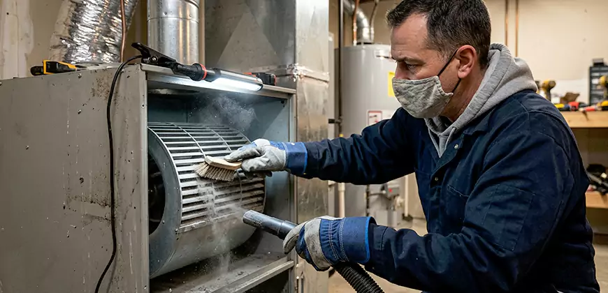 Commercial Vent Decontamination in Northridge