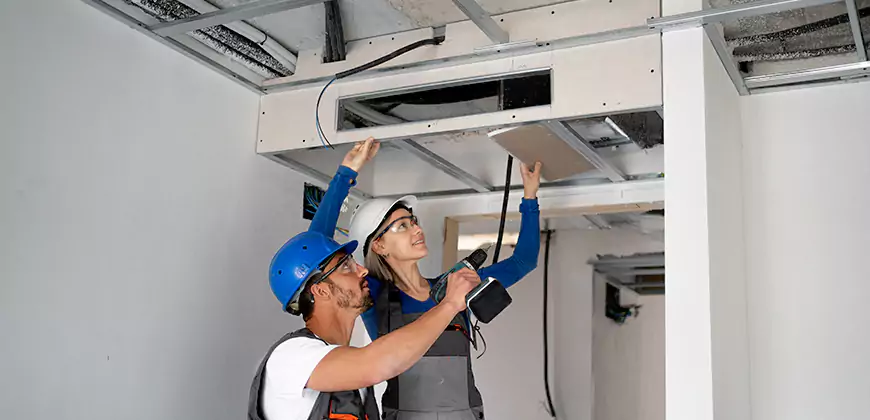 Duct Insulation and Condensation Repair in Northridge
